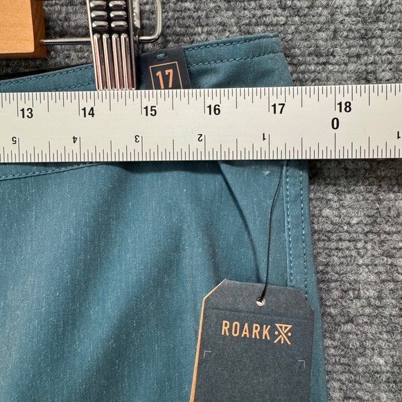 Roark Passage Costa Board Shorts Size 33 Hemp Blend Recycled Polyester - Picture 9 of 13